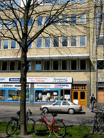 MKGs kansli på Norra Allégatan 5