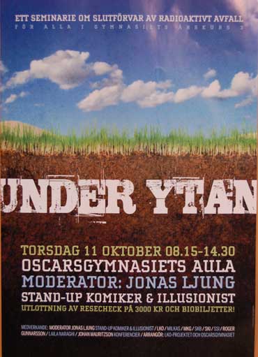 Affisch - Under ytan